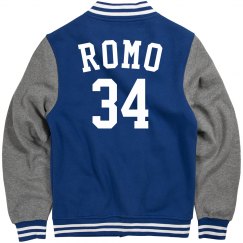 Custom letterman jacket