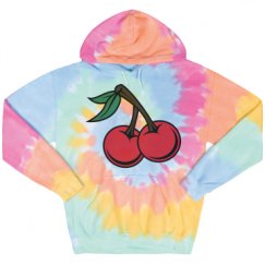 Unisex Tie-Dye Fleece Hoodie