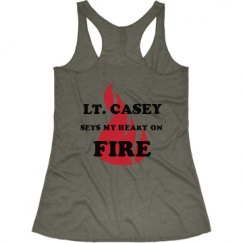 Ladies Slim Fit Super Soft Racerback Triblend Tank