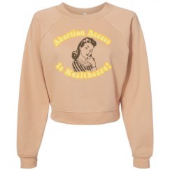 Women's Raglan Pullover Fleece