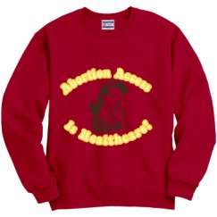 Unisex Film and Foil Crewneck Sweatshirt