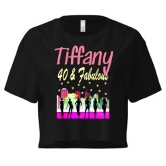 Ladies Festival Cali Crop Top Tee