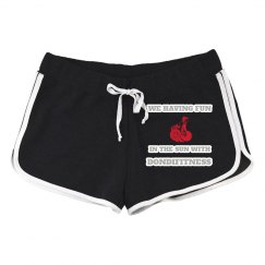 DONDIFITNESS LADIES CHEER SHORTS