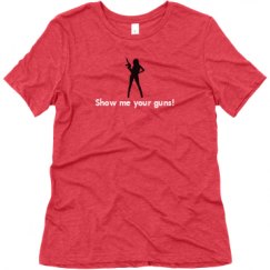 Ladies Relaxed Fit Super Soft Triblend Tee