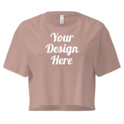 Ladies Festival Cali Crop Top Tee