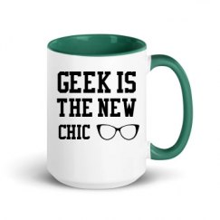 15oz Ceramic Mug with Color Inside