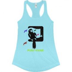 Ladies Slim Fit Racerback Tank Top