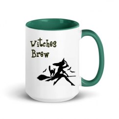 15oz Ceramic Mug with Color Inside