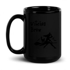 15oz Black Glossy Mug
