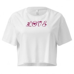 Ladies Festival Cali Crop Top Tee