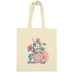 Floral Deer Skeleton