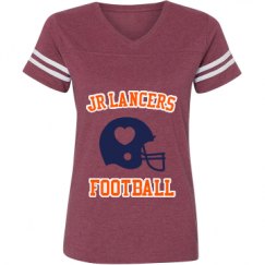 Ladies Relaxed Fit Vintage Sports Tee