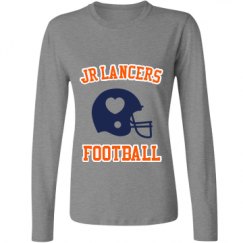 Ladies Relaxed Fit Basic Long Sleeve Tee