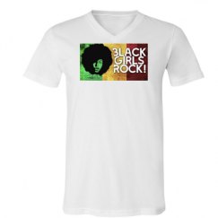 Unisex V-Neck Jersey Tee