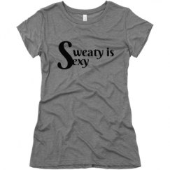 Ladies Slim Fit Super Soft Triblend Tee