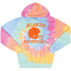 Unisex Tie-Dye Fleece Hoodie