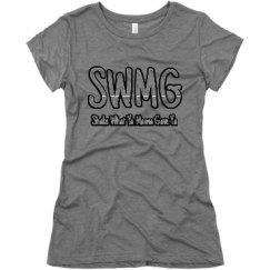 Ladies Slim Fit Super Soft Triblend Tee