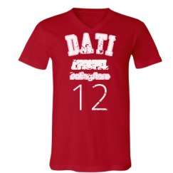 Unisex V-Neck Jersey Tee