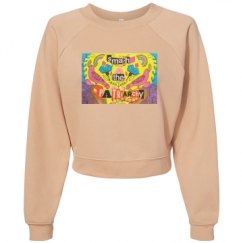 Women's Raglan Pullover Fleece