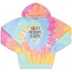 Unisex Tie-Dye Fleece Hoodie
