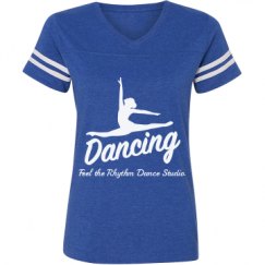 Ladies Relaxed Fit Vintage Sports Tee