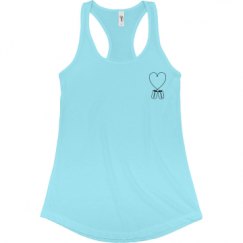 Ladies Slim Fit Racerback Tank Top