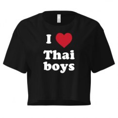 Ladies Festival Cali Crop Top Tee