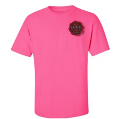 Unisex Ultra Cotton Safety Neon Crewneck Tee