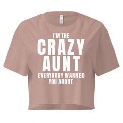 Ladies Festival Cali Crop Top Tee