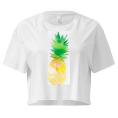 Ladies Festival Cali Crop Top Tee