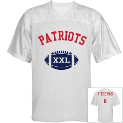 Men's patriots jersey