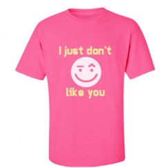 Unisex Ultra Cotton Safety Neon Crewneck Tee