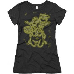 Ladies Slim Fit Super Soft Triblend Tee