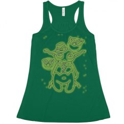 Ladies Flowy Racerback Tank