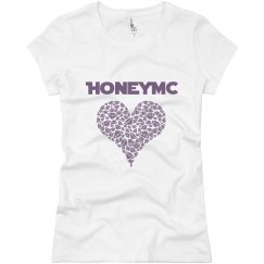 Honeymc diamond heart tshirt