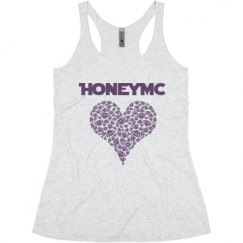 Ladies Slim Fit Super Soft Racerback Triblend Tank