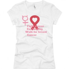 Ladies Slim Fit Basic Promo Jersey Tee