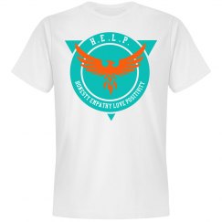 H . E  . L . P . Logo