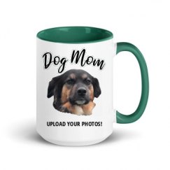 15oz Ceramic Mug with Color Inside