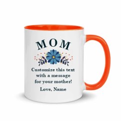 11oz Ceramic Mug with Color Inside
