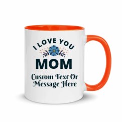 11oz Ceramic Mug with Color Inside