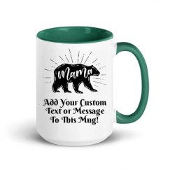 15oz Ceramic Mug with Color Inside