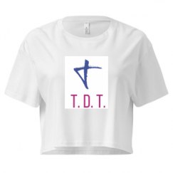 Ladies Festival Cali Crop Top Tee