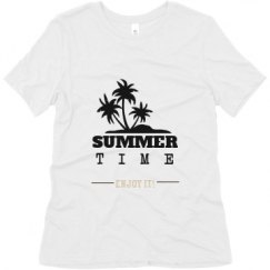 Ladies Relaxed Fit Super Soft Triblend Tee