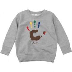 Toddler Crewneck Basic Promo Sweatshirt