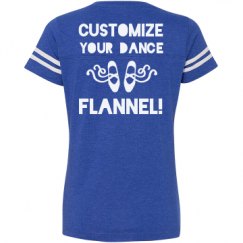 Ladies Relaxed Fit Vintage Sports Tee