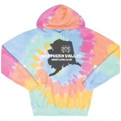 Unisex Tie-Dye Fleece Hoodie