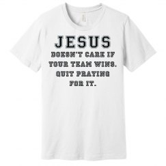 Jesus: Not A Sports Fan 