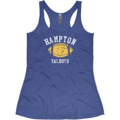 Ladies Slim Fit Super Soft Racerback Triblend Tank