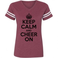 Ladies Relaxed Fit Vintage Sports Tee